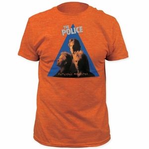 The Police Zenyatta Mondatta Heather Orange Shirt